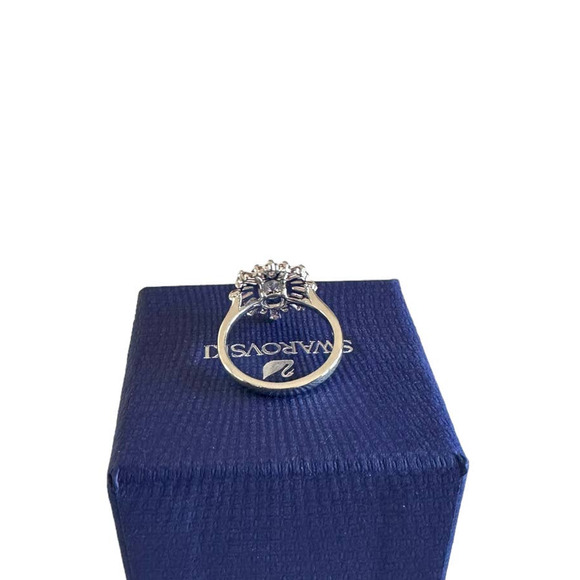 Swarovski Sunshine ring Mixed cuts, Sun, Pink, Rhodium plated 58 / 8 - Picture 5 of 9